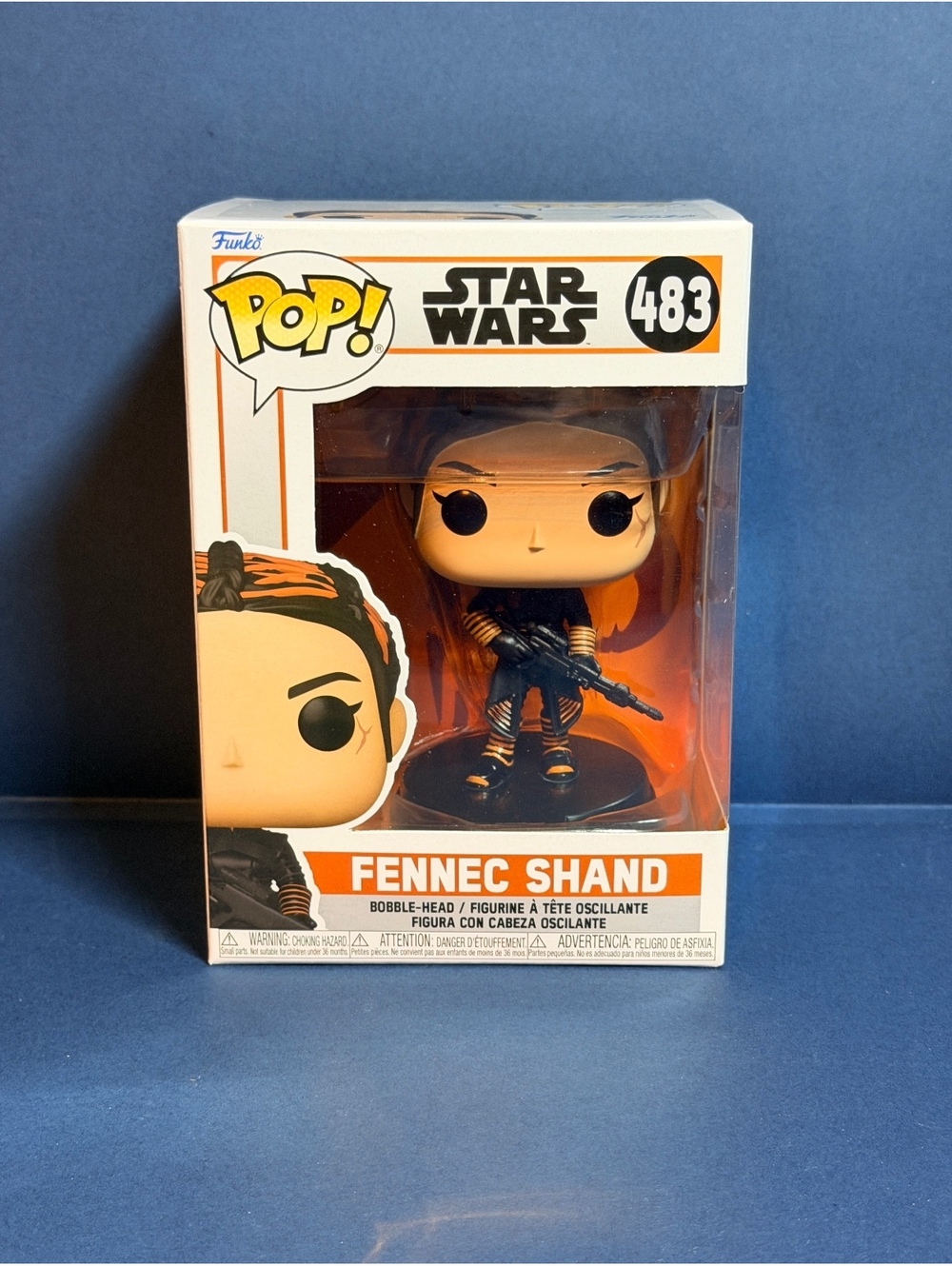 Funko Pop! Vinyl Star Wars Fennec Shand #483 Bobblehead The Mandalorian Figure